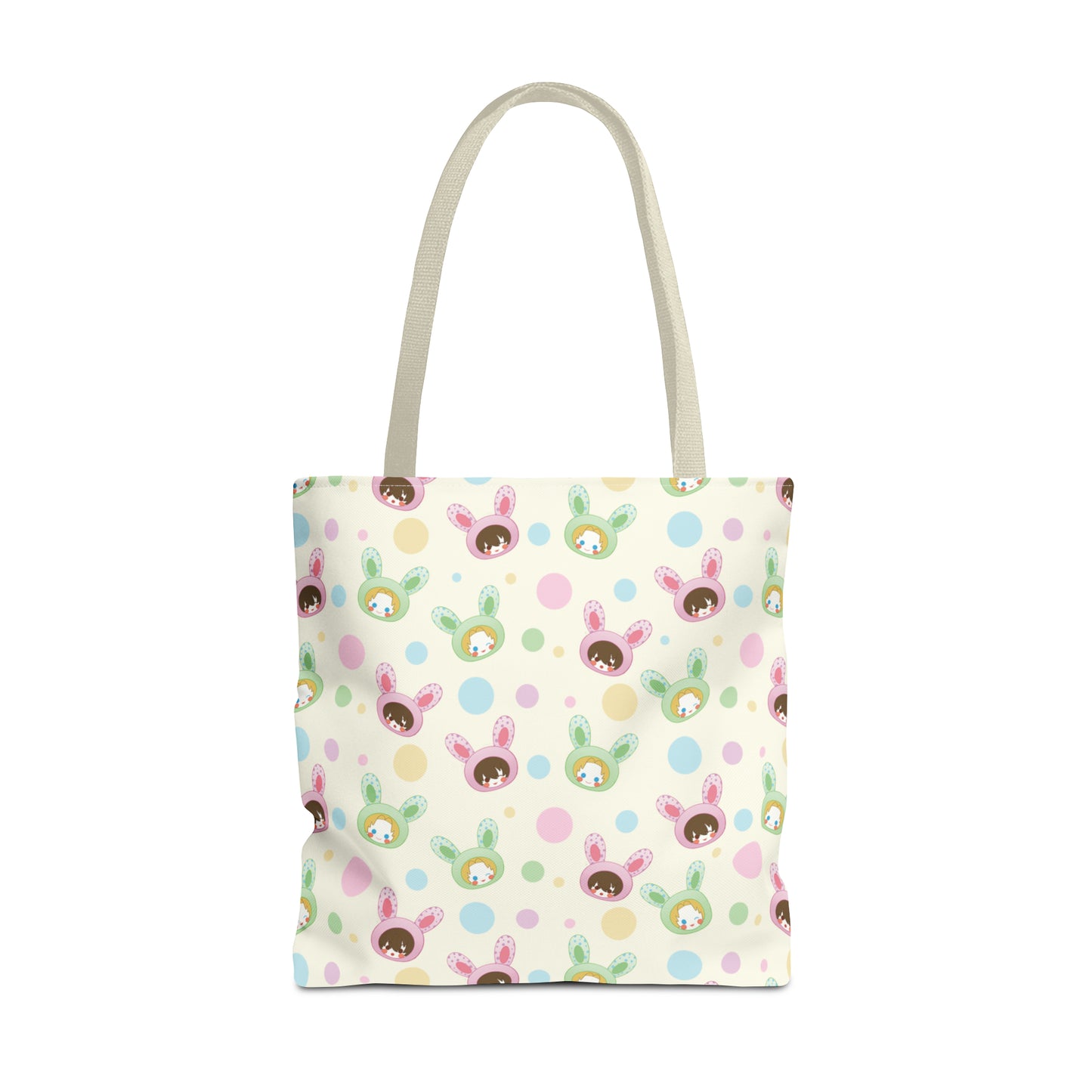 Bun Bun Heads Canvas Bag (Baby Blue)