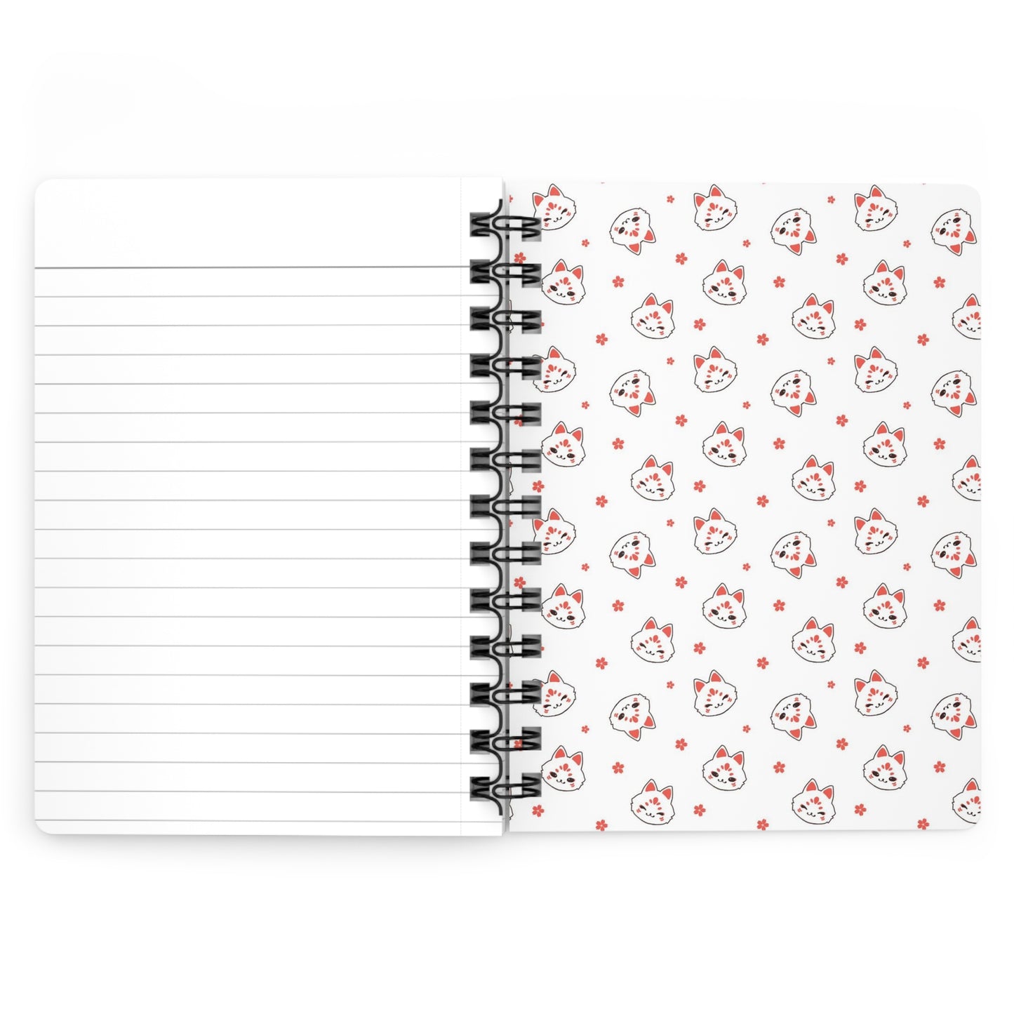 Kitsune Friend Spiral Bound Journal