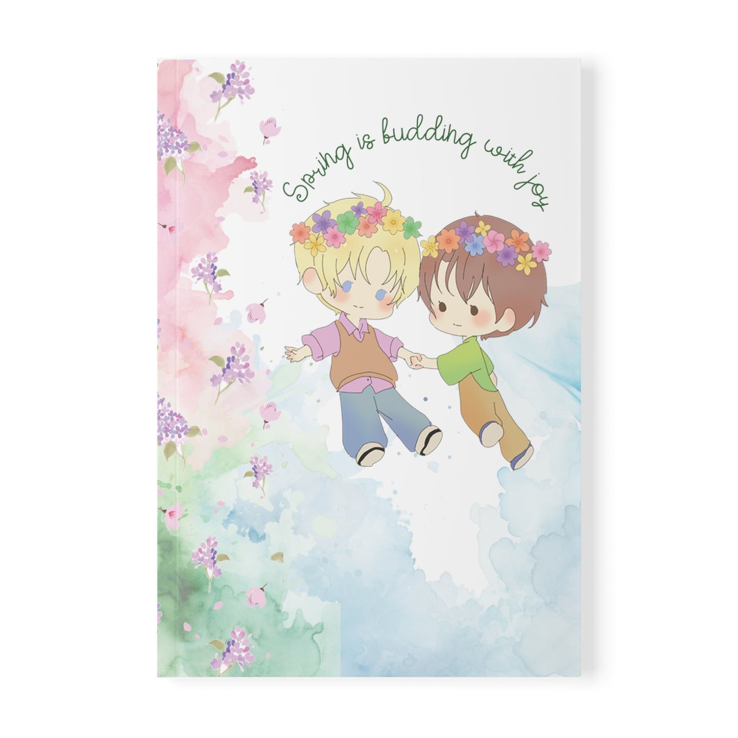 Spring Softcover Notebook