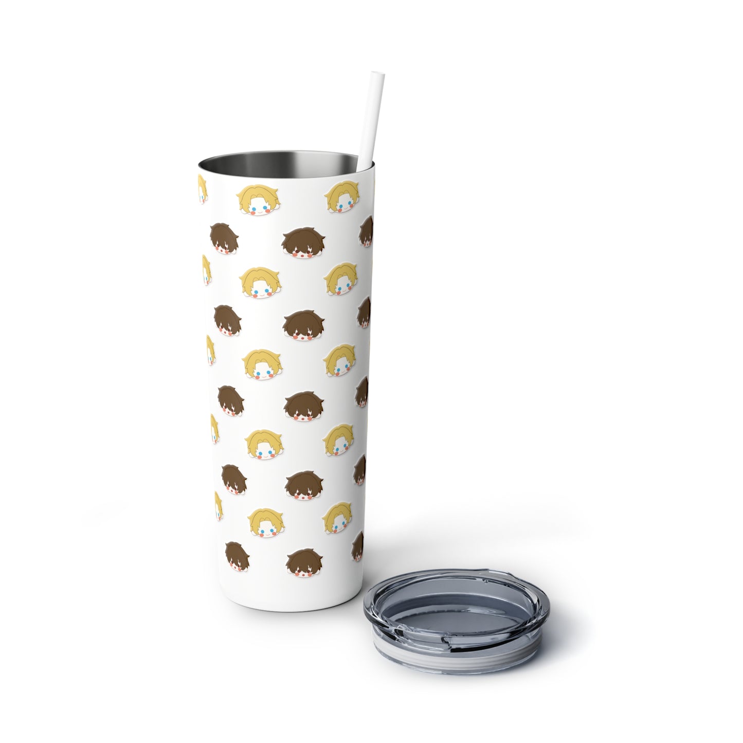 FACE Steel Tumbler with Straw, 20oz