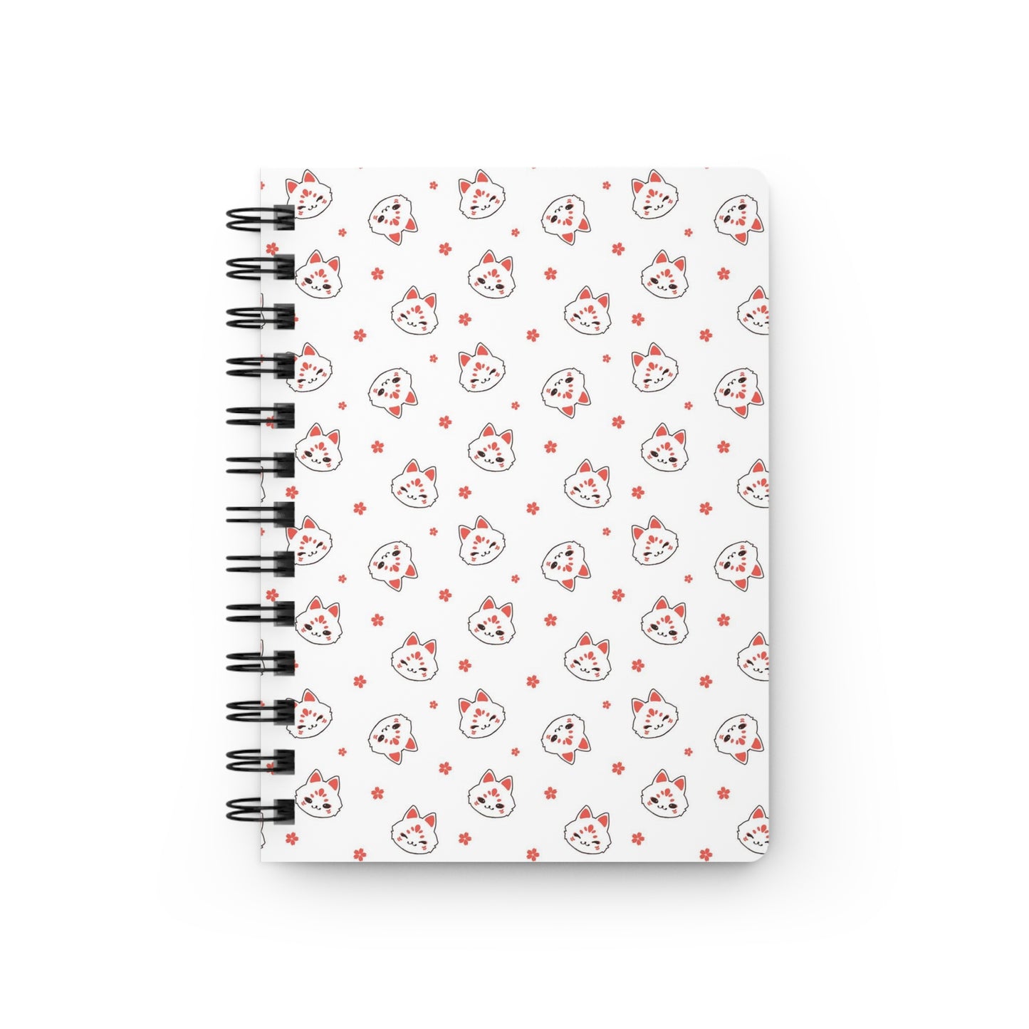 Kitsune Friend Spiral Bound Journal