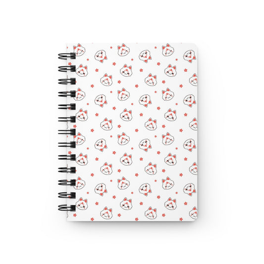 Kitsune Friend Spiral Bound Journal