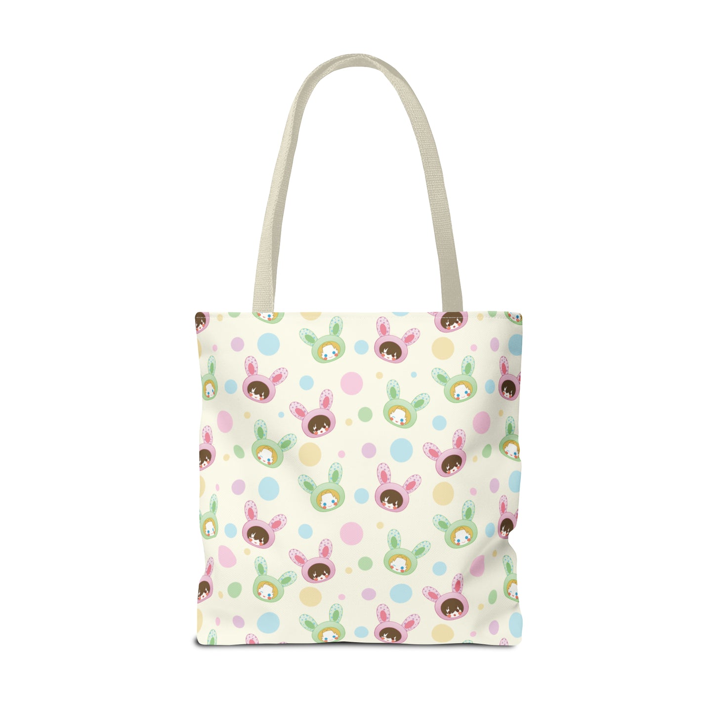 Bun Bun Heads Canvas Bag (Baby Blue)