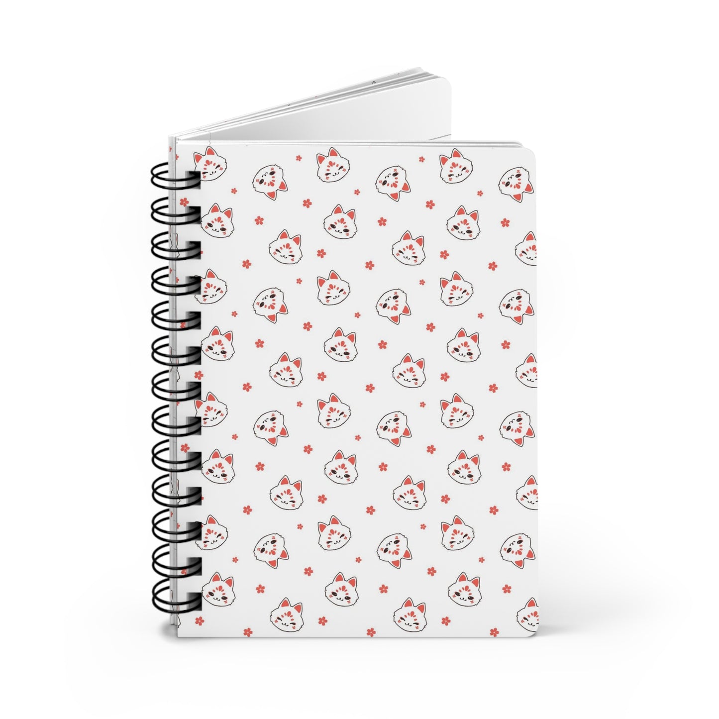 Kitsune Friend Spiral Bound Journal