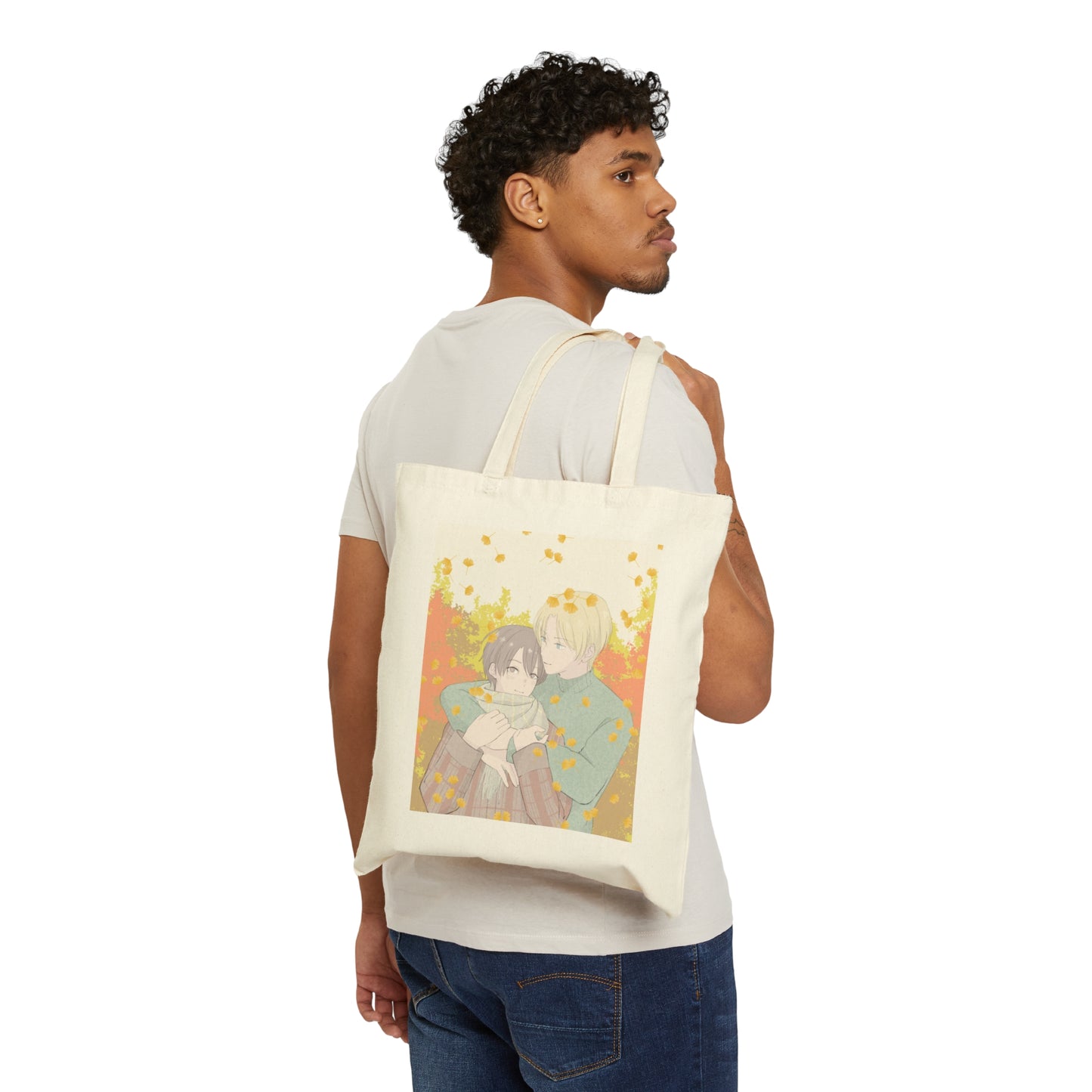 FALL-ing in Love Canvas Tote Bag