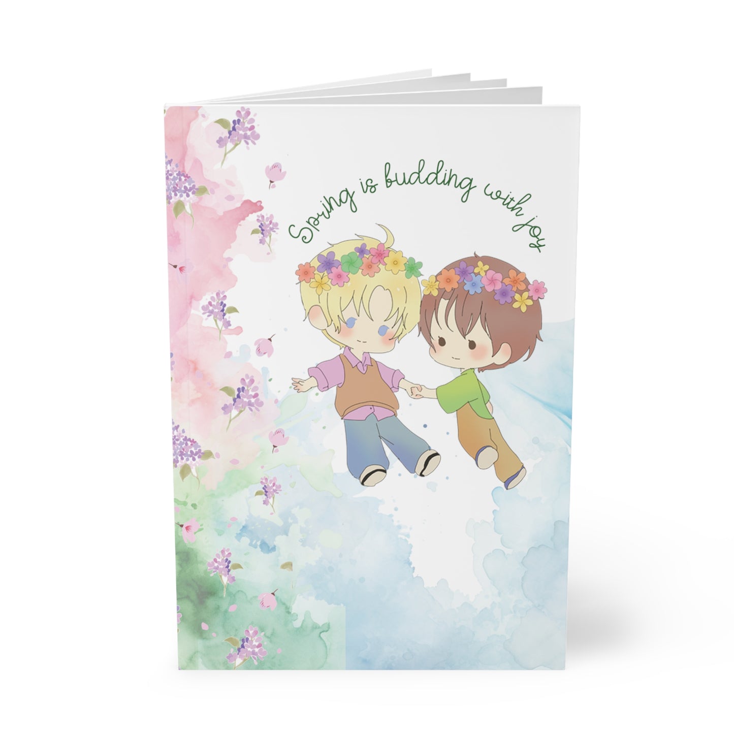 Spring Softcover Notebook