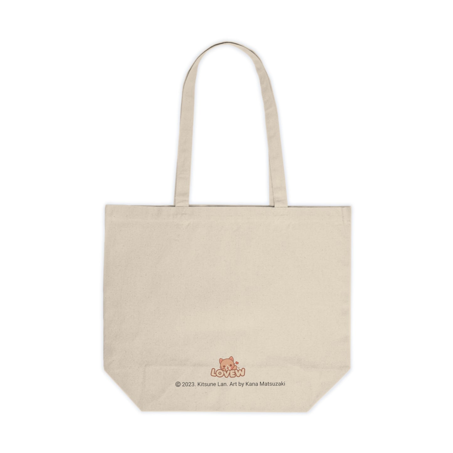 Kitsune Lan Canvas Tote