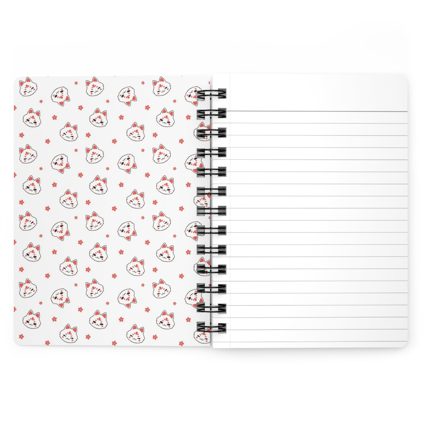 Kitsune Friend Spiral Bound Journal