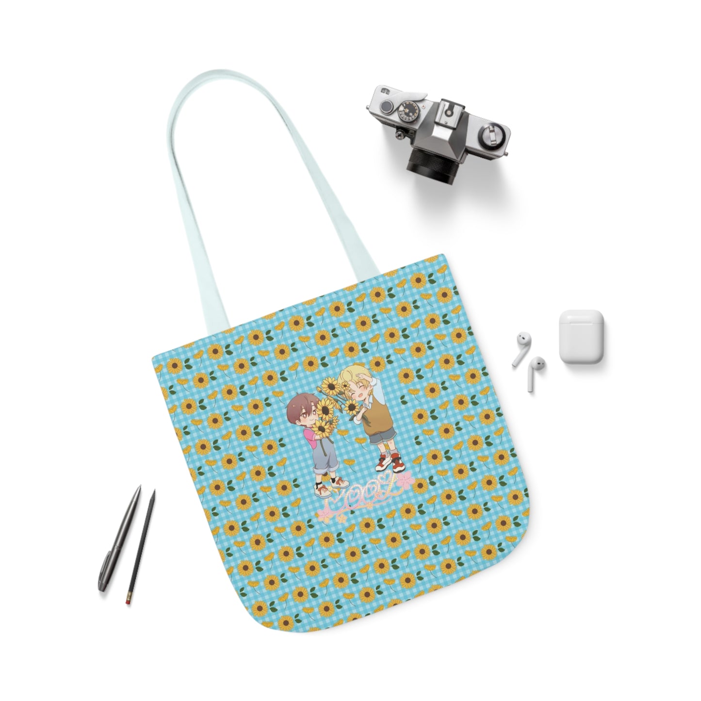 Sunflower Canvas Tote Bag