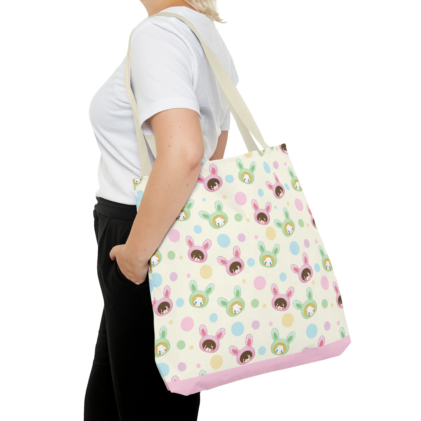 Bun Bun Heads Canvas Bag (Primrose)