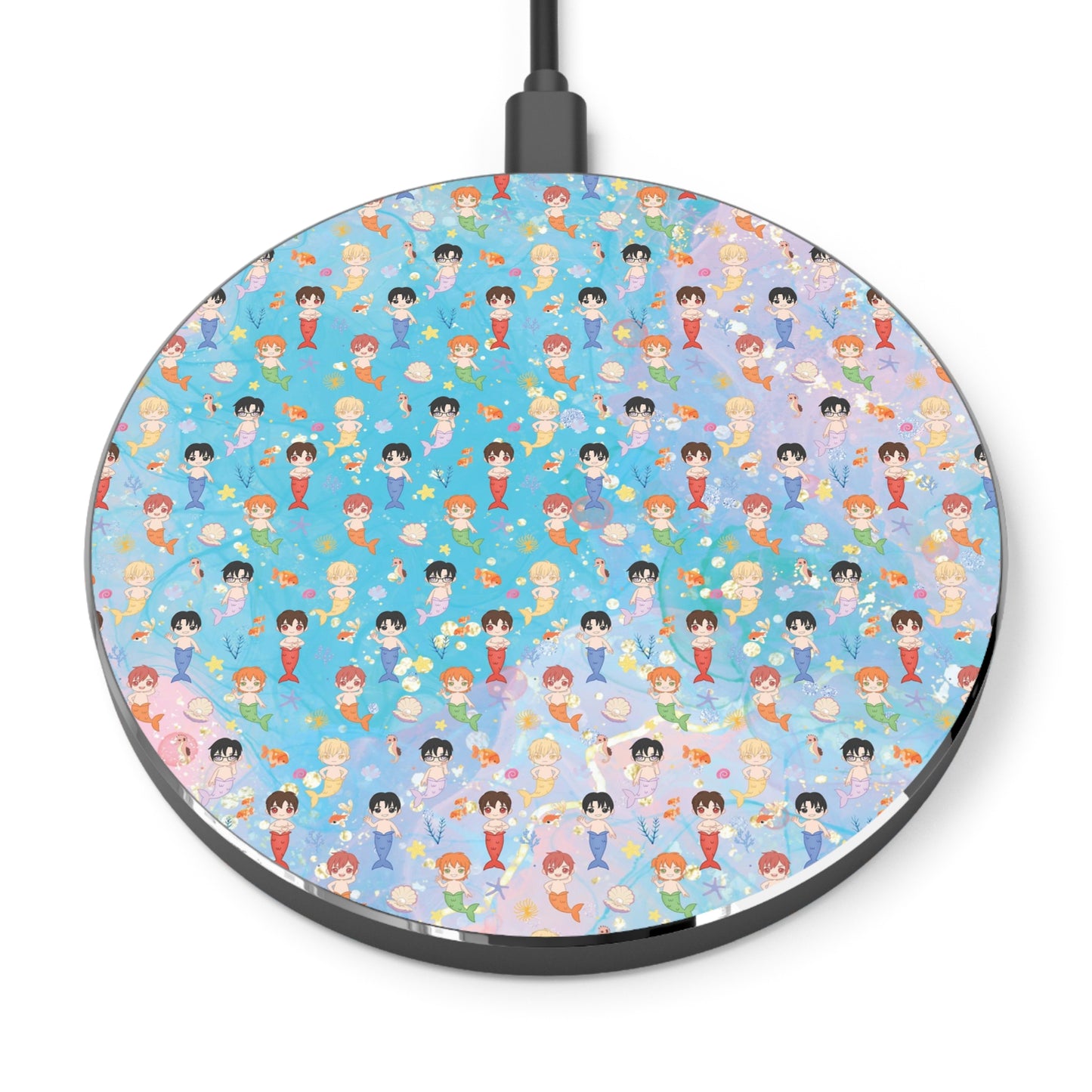 Rainbow Merman (A) Wireless Charger