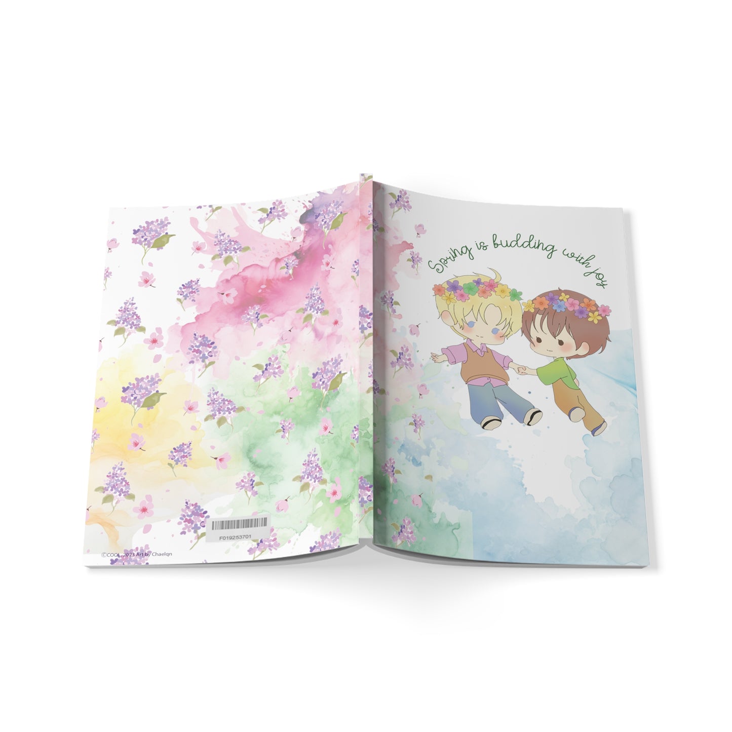 Spring Softcover Notebook