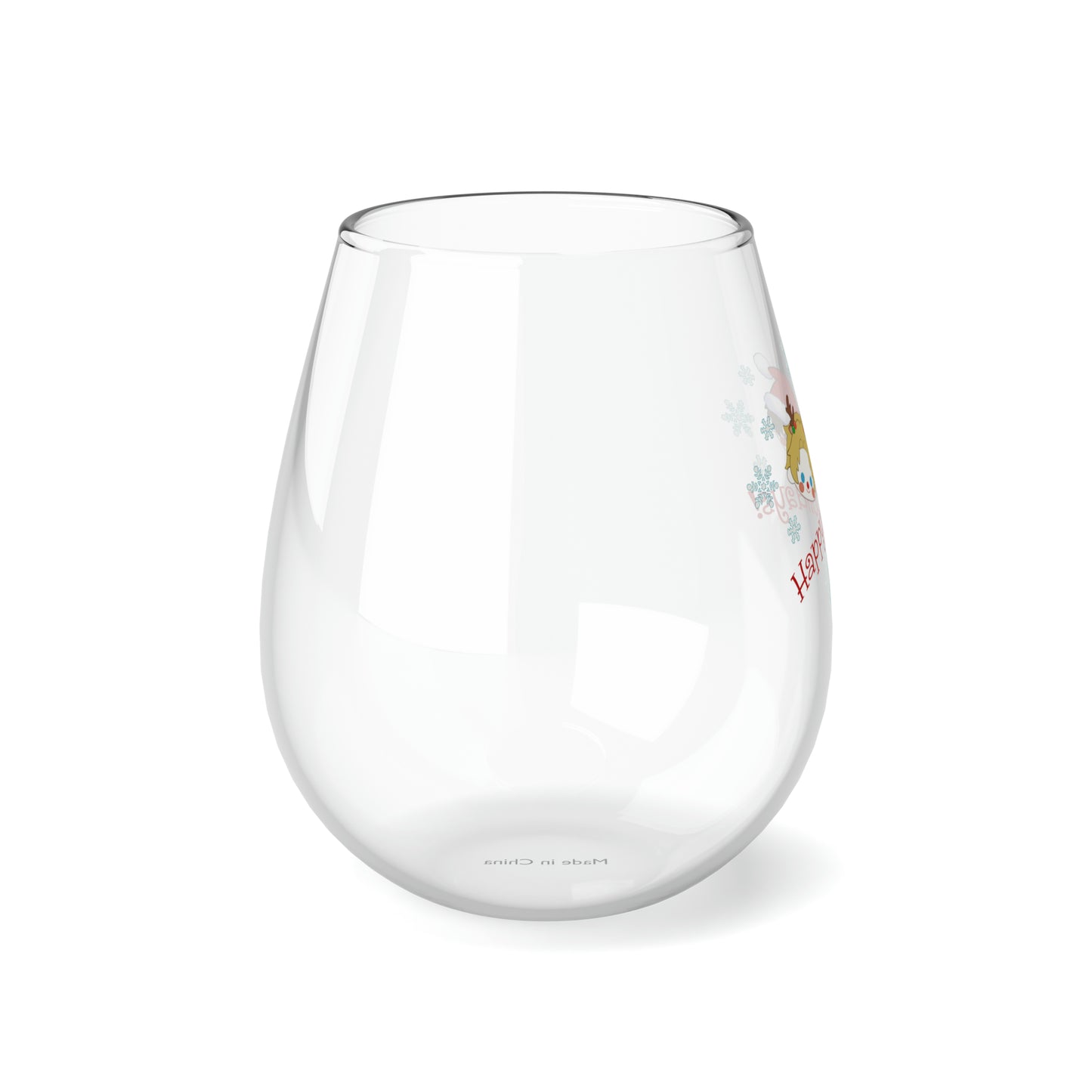 Holiday Drinking Glass