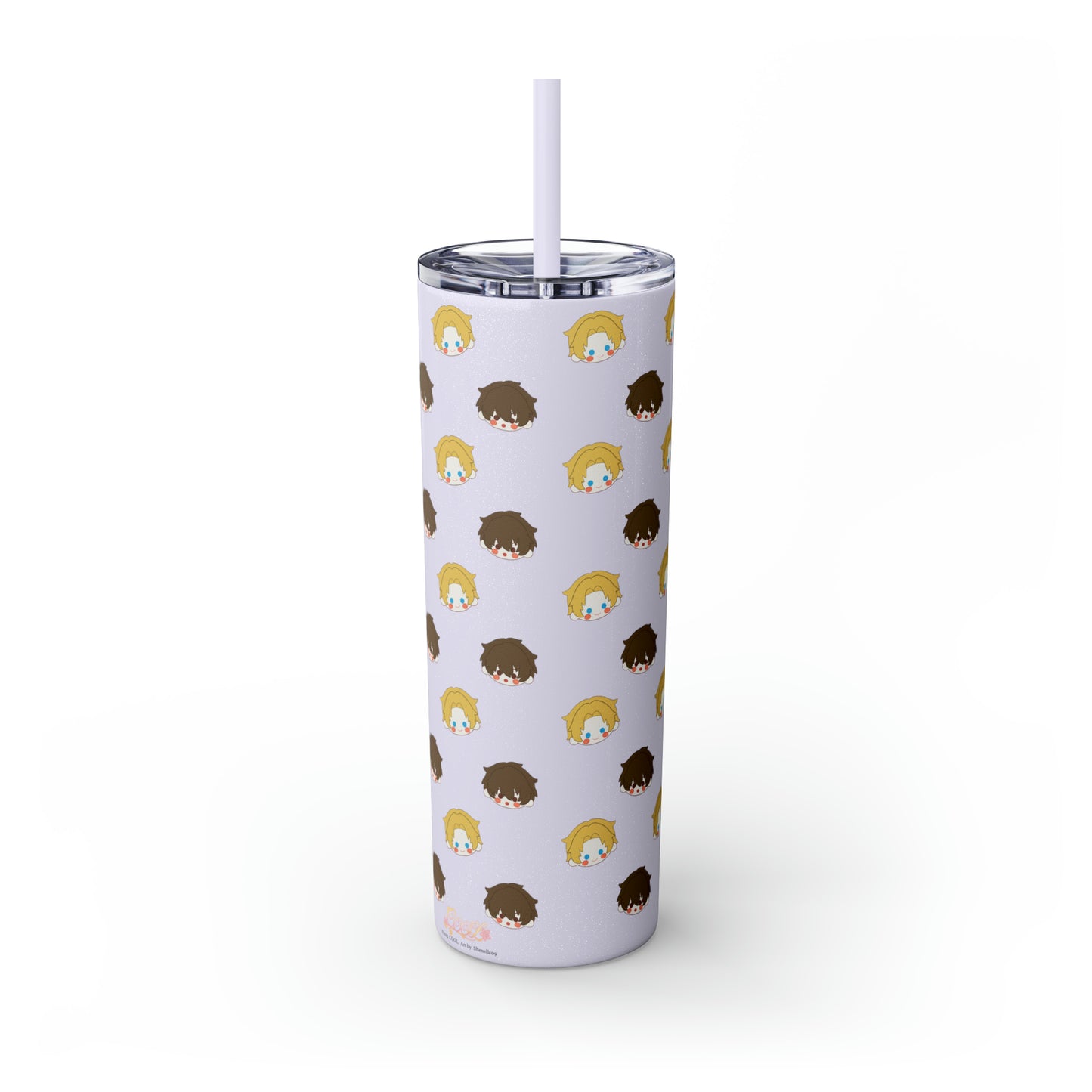 FACE Tumbler with Straw (A)