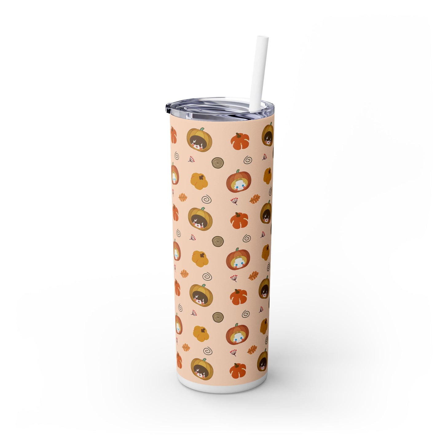 Life is Gourd Slim Tumbler with Straw, 20oz