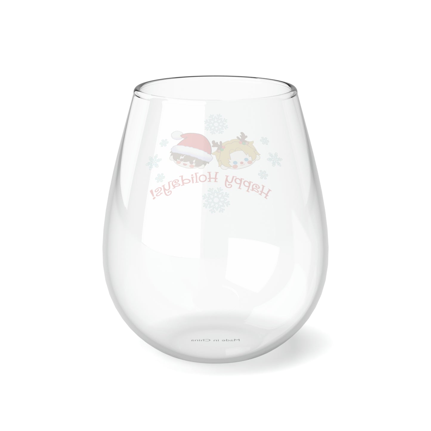 Holiday Drinking Glass