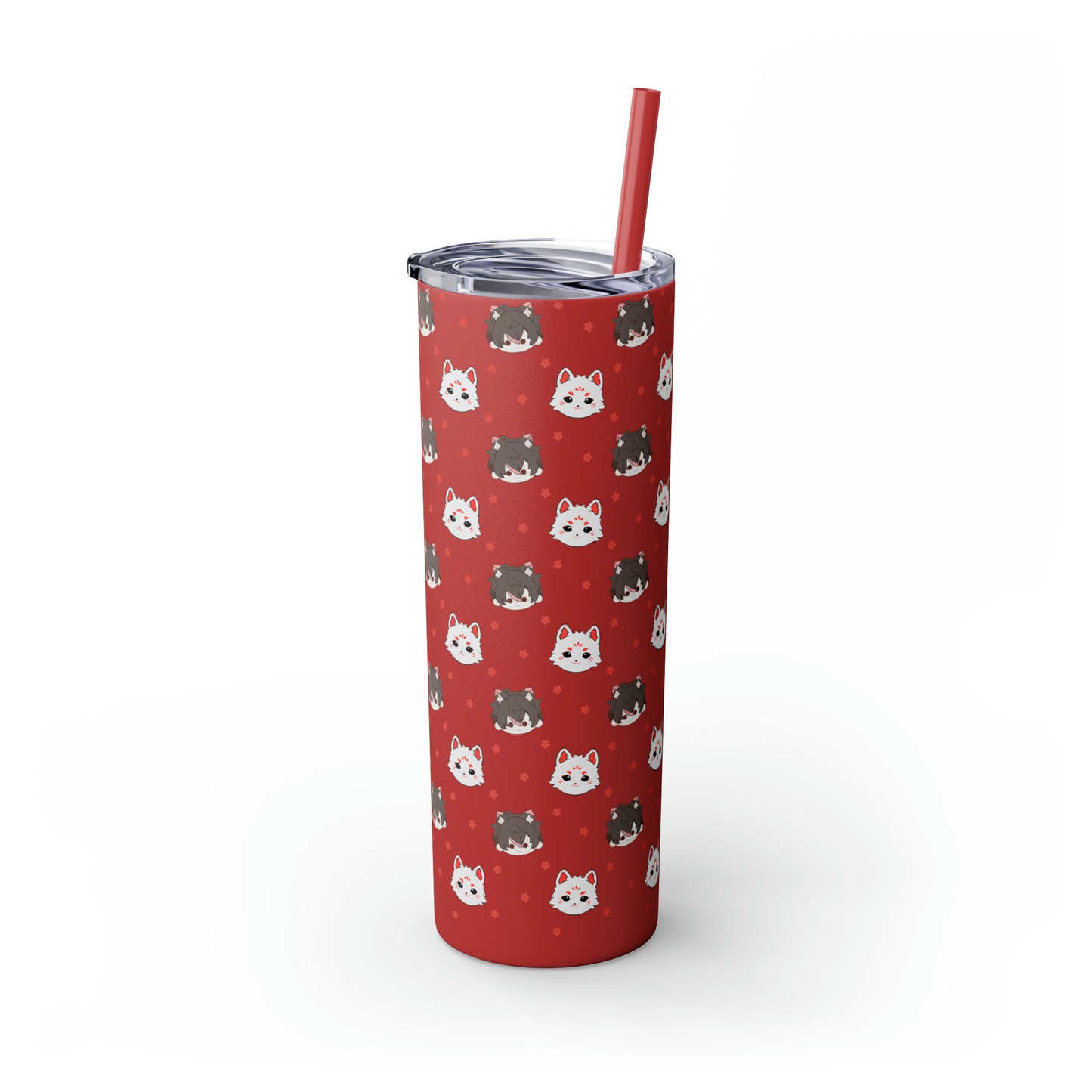 Kitsune Lan Tumbler with Straw