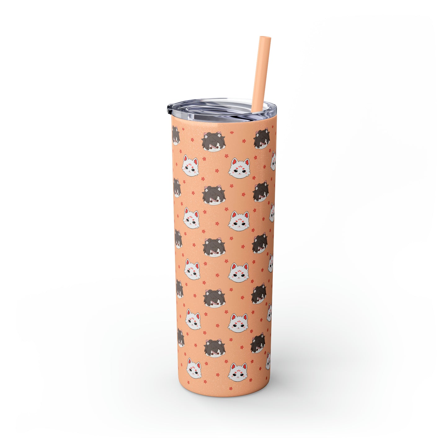 Kitsune Lan Tumbler with Straw