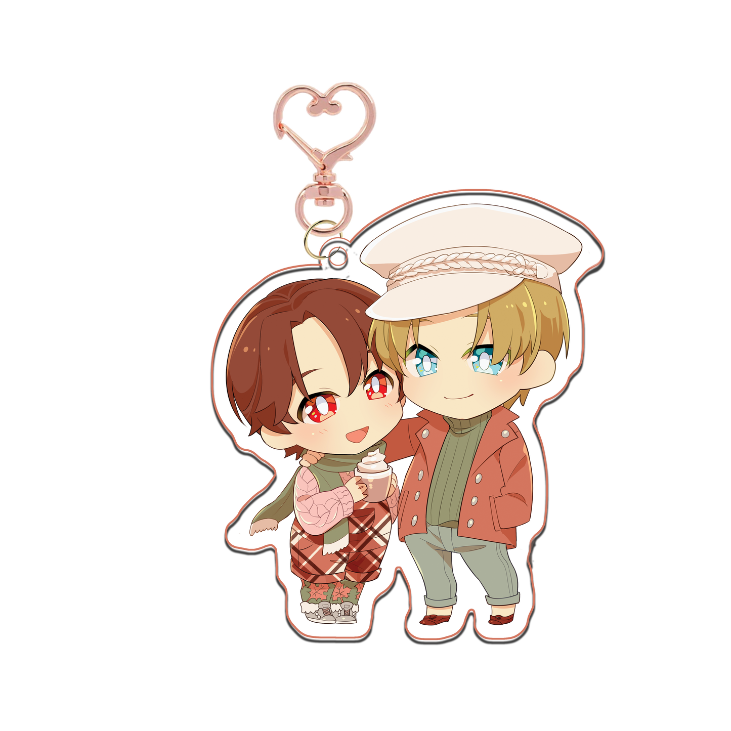 FALL-ing in Love (A) Keychain