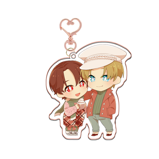 FALL-ing in Love (A) Keychain