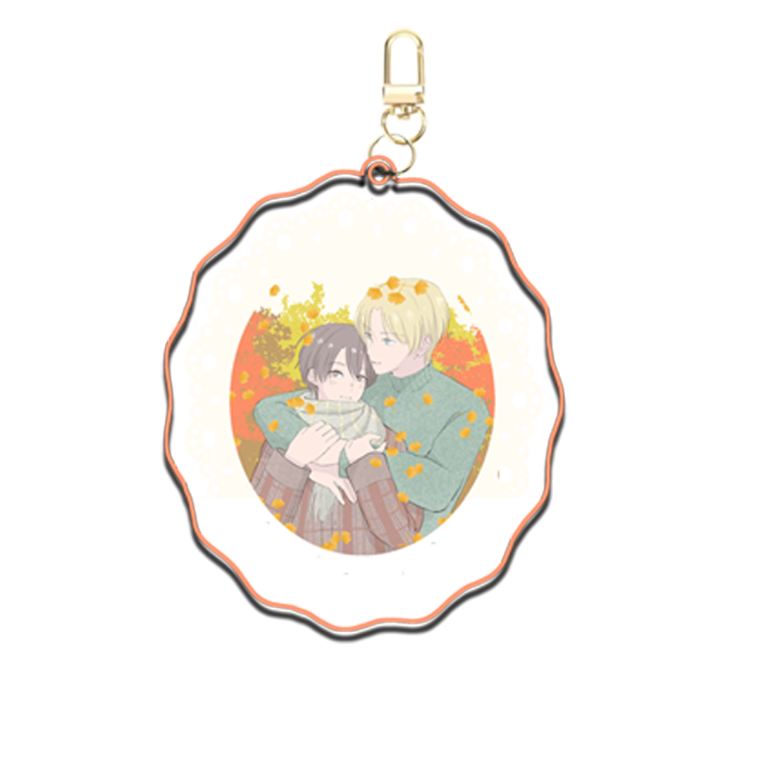 FALL-ing in Love (B) Keychain