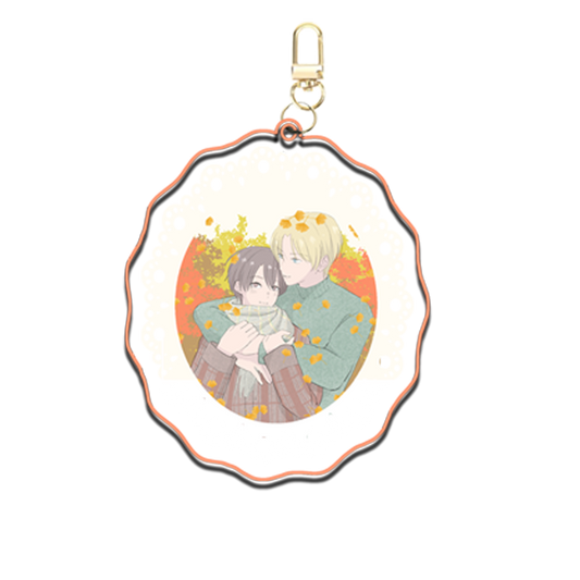 FALL-ing in Love (B) Keychain