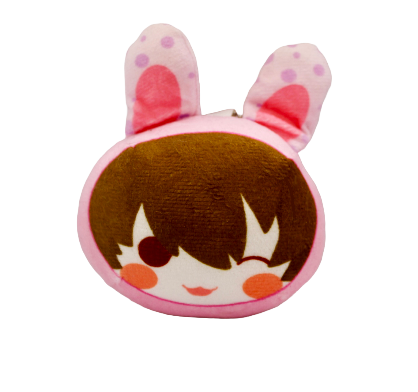 Bun Bun Head Keychain (Pink)