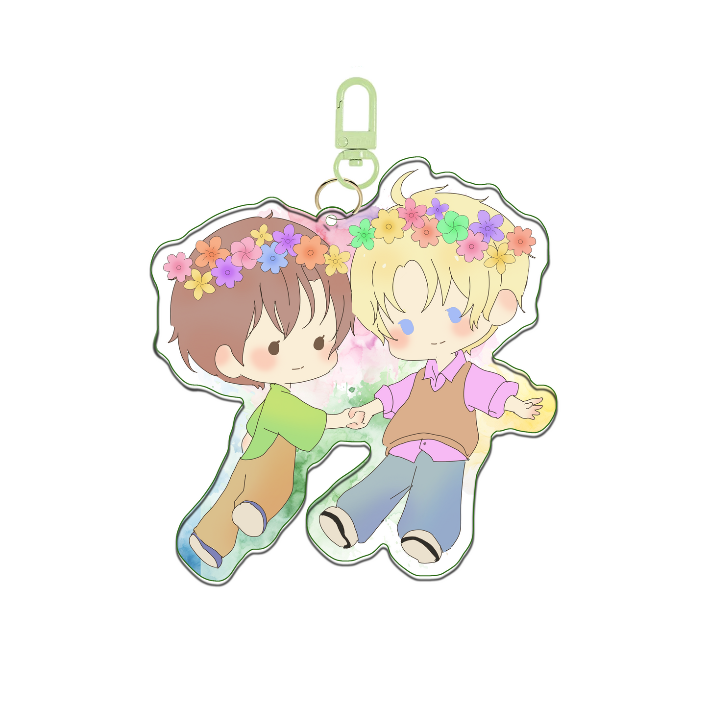 Spring Keychain