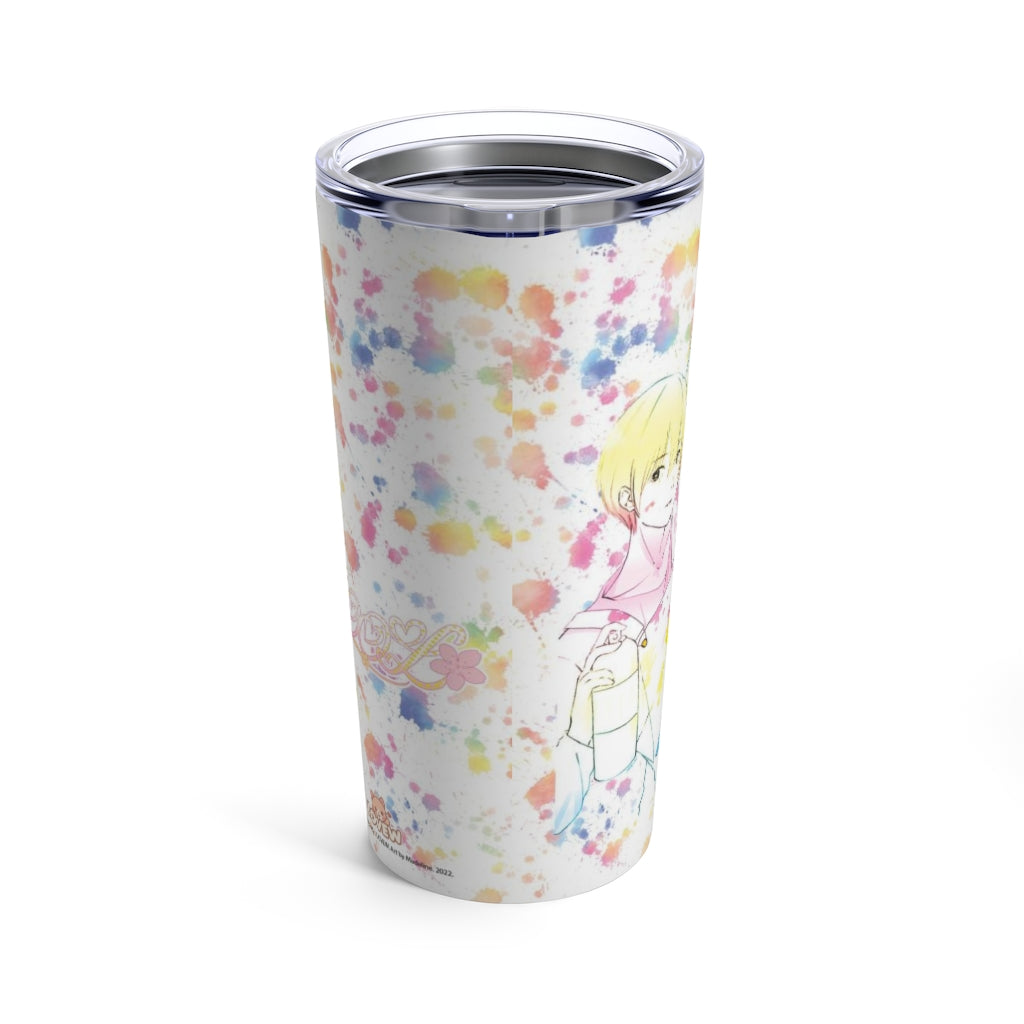 PRIDE Rainbow Paint Splatter Tumbler