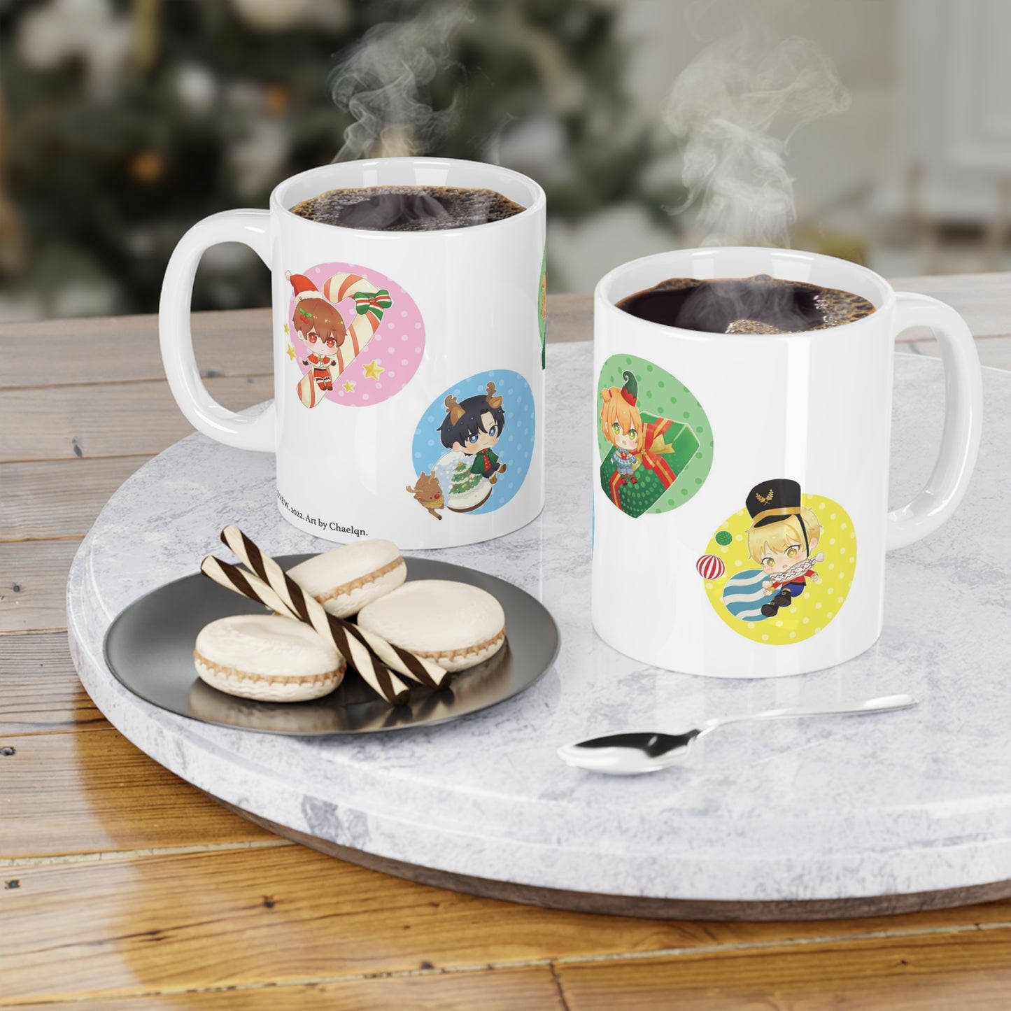 Skinny Dipping Christmas Mug