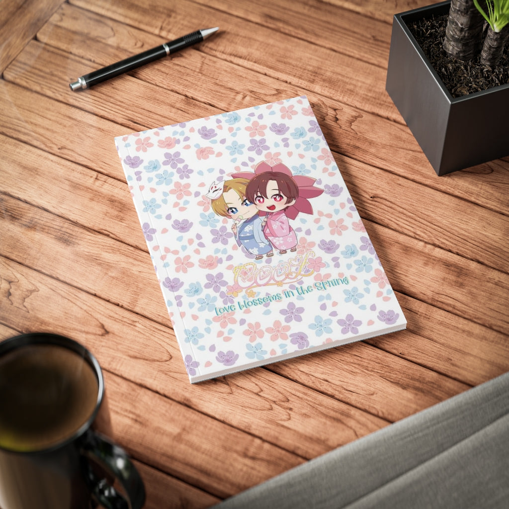 Sakura Love Softcover Notebook