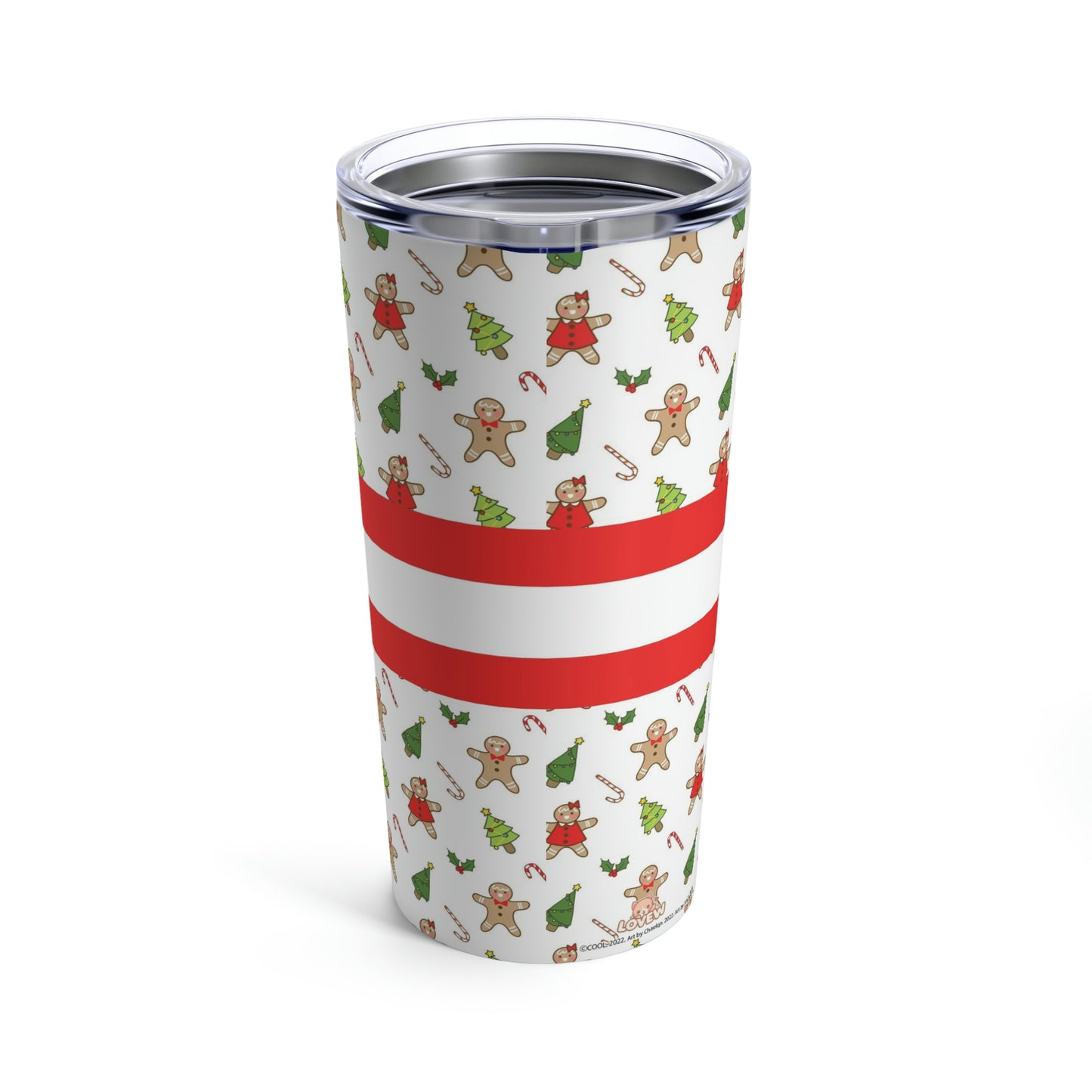 Christmas Kiss Tumbler 20oz