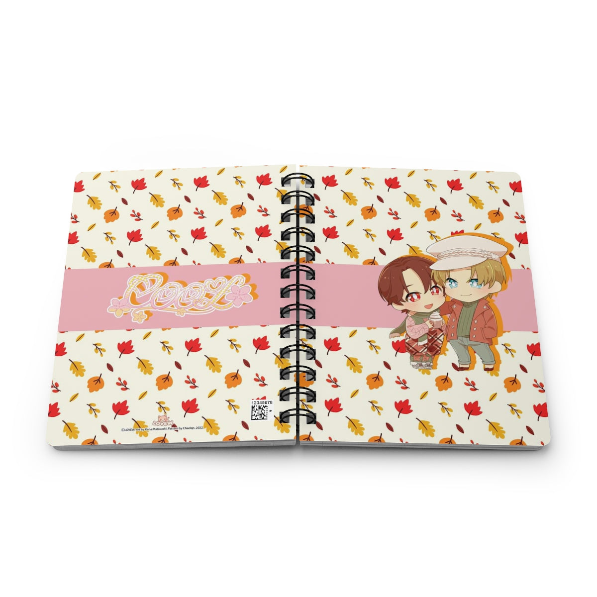 FALL-ing Love Spiral Bound Journal