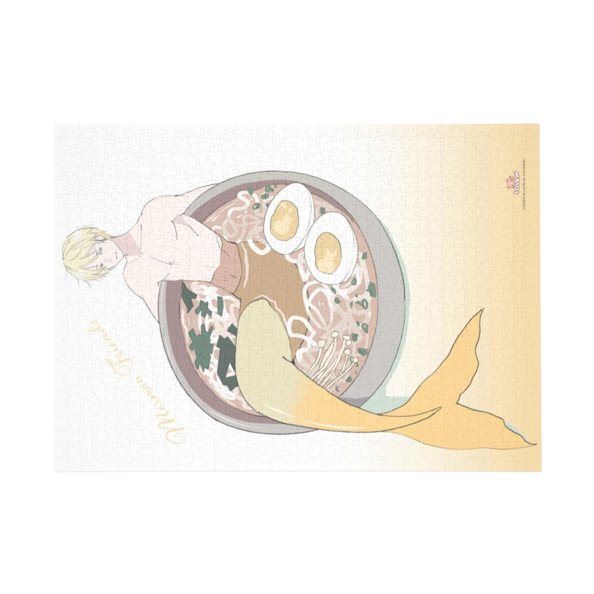 Yellow Merman in Ramen Puzzle