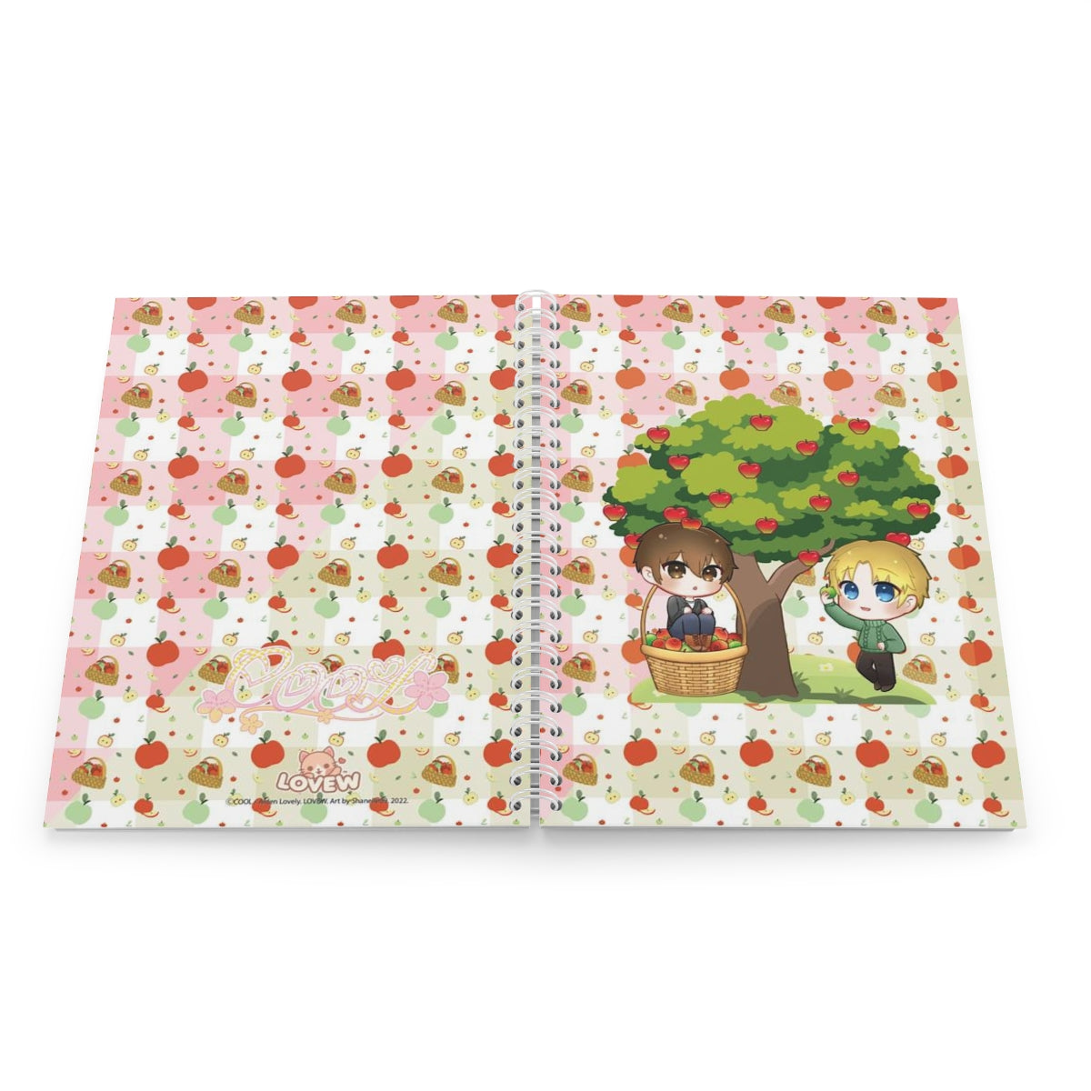 Apple Picking Spiral Notebook