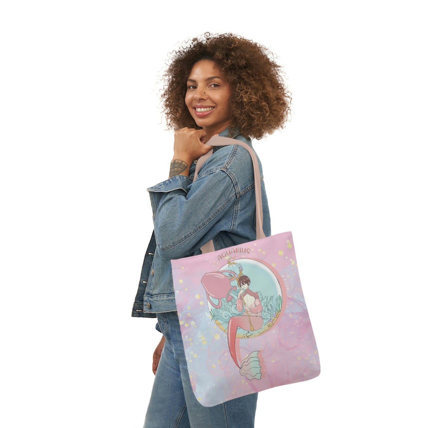 Aquarius Merman  Tote Bag