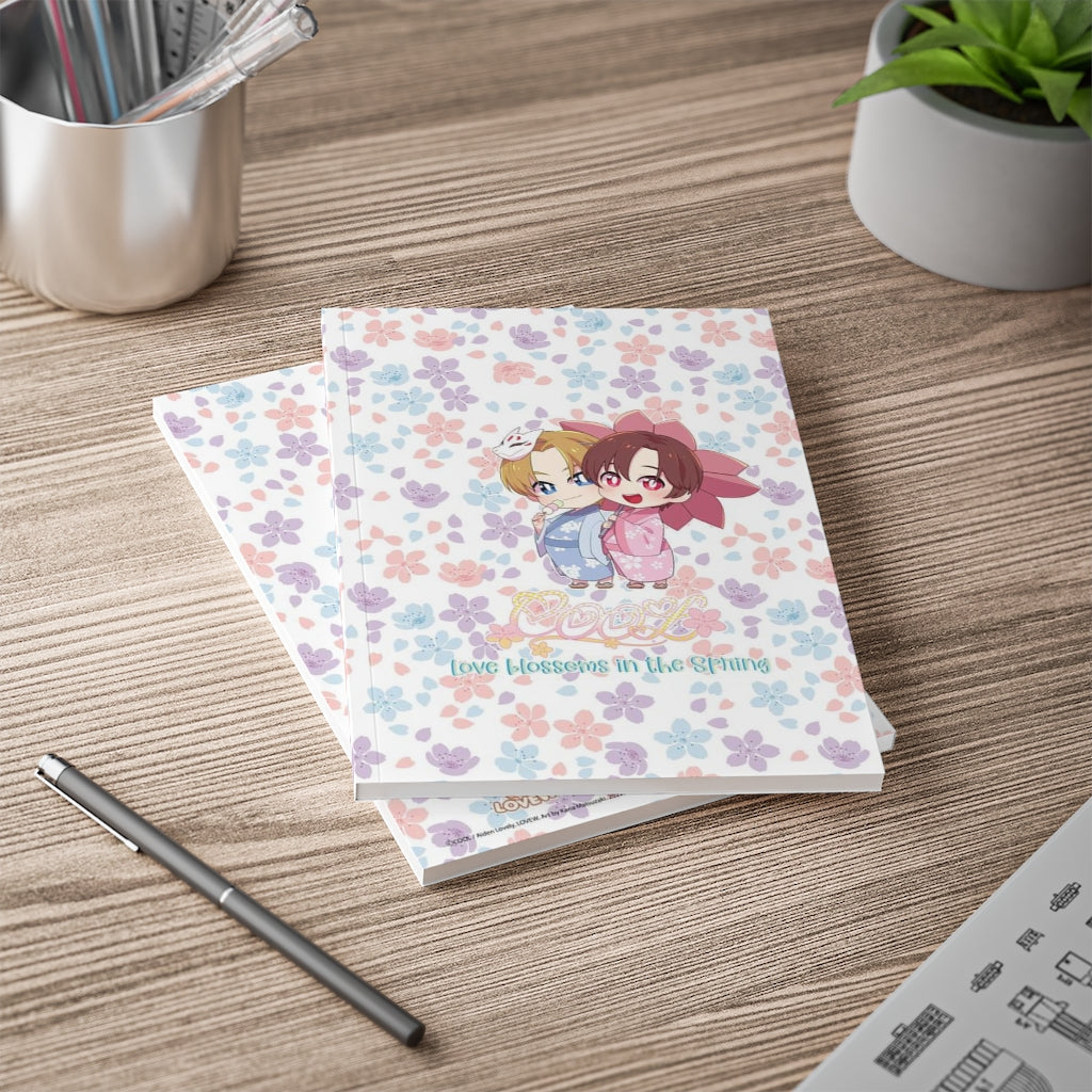 Sakura Love Softcover Notebook