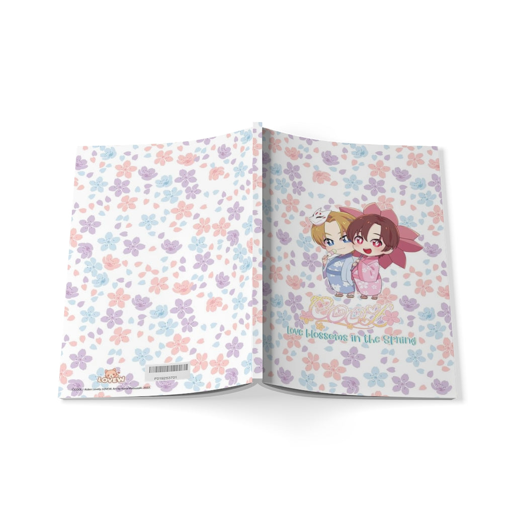 Sakura Love Softcover Notebook