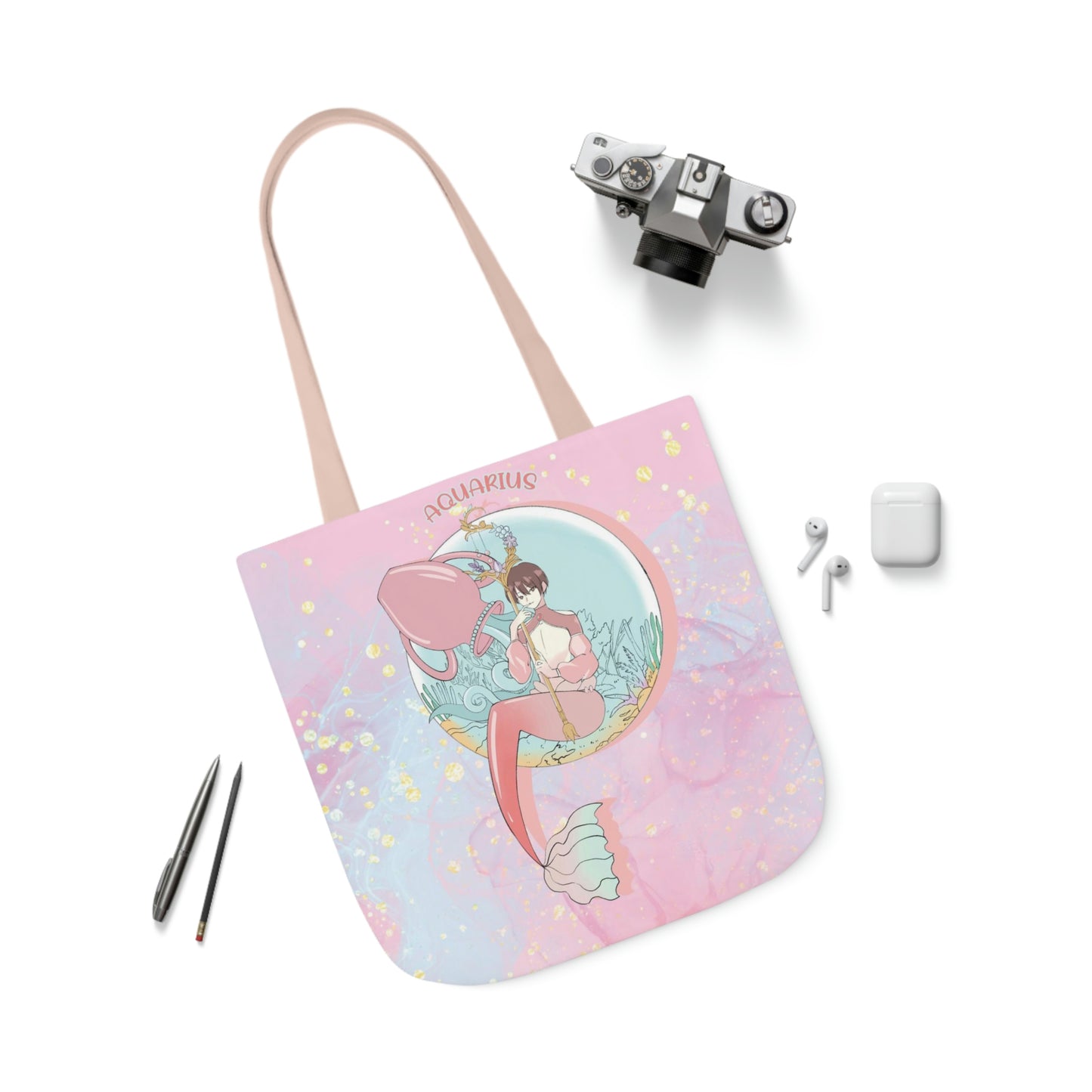 Aquarius Merman  Tote Bag