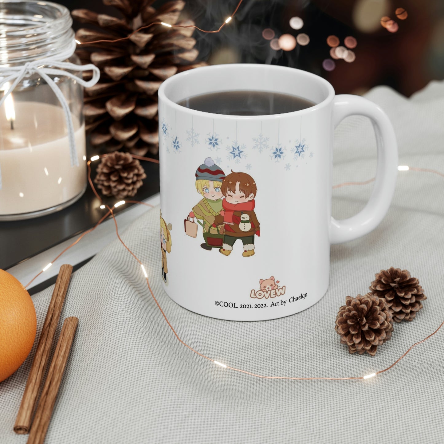 Winter Couple Mug