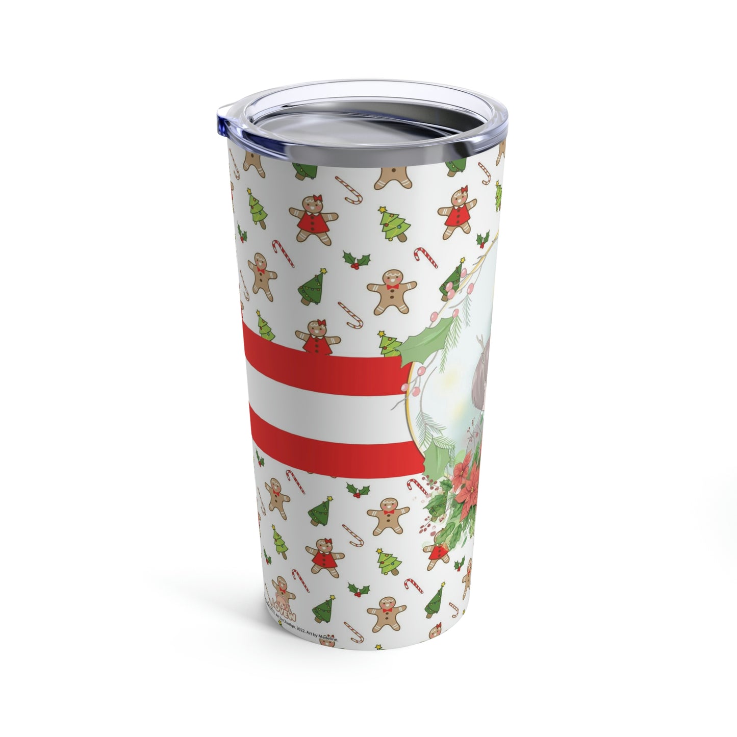 Christmas Kiss Tumbler 20oz