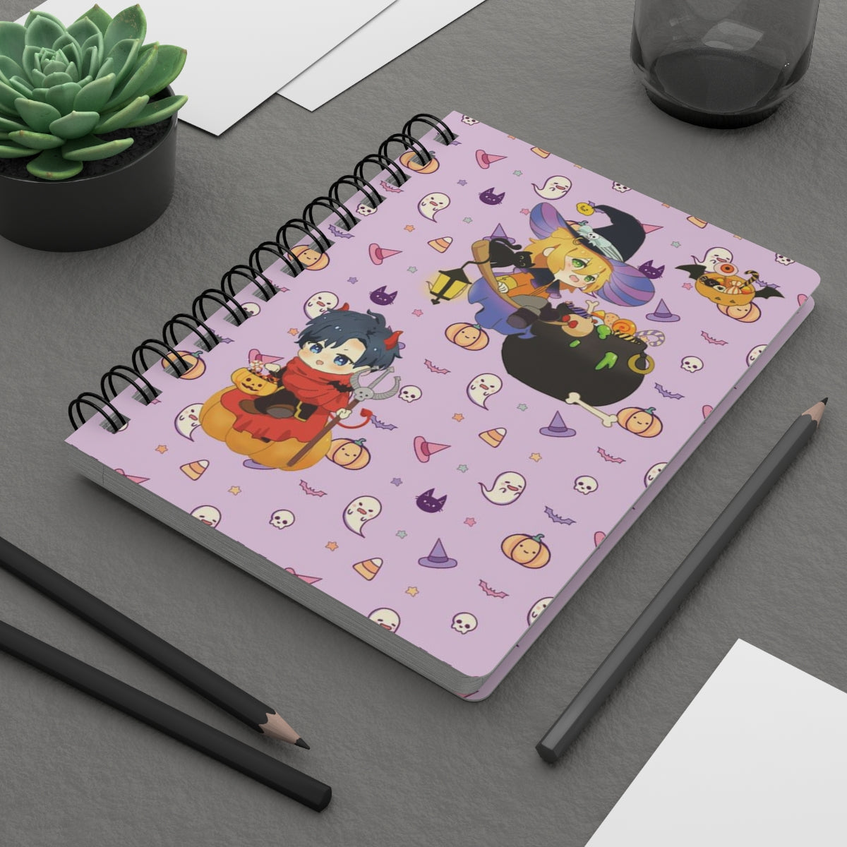 Halloween Spiral Bound Journal