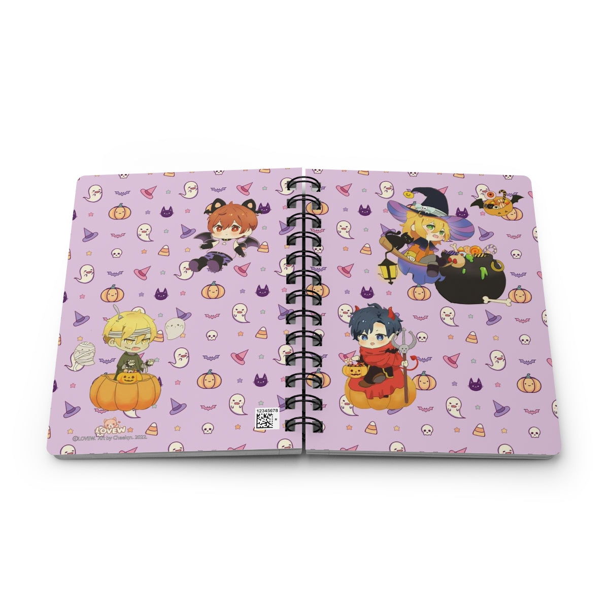 Halloween Spiral Bound Journal