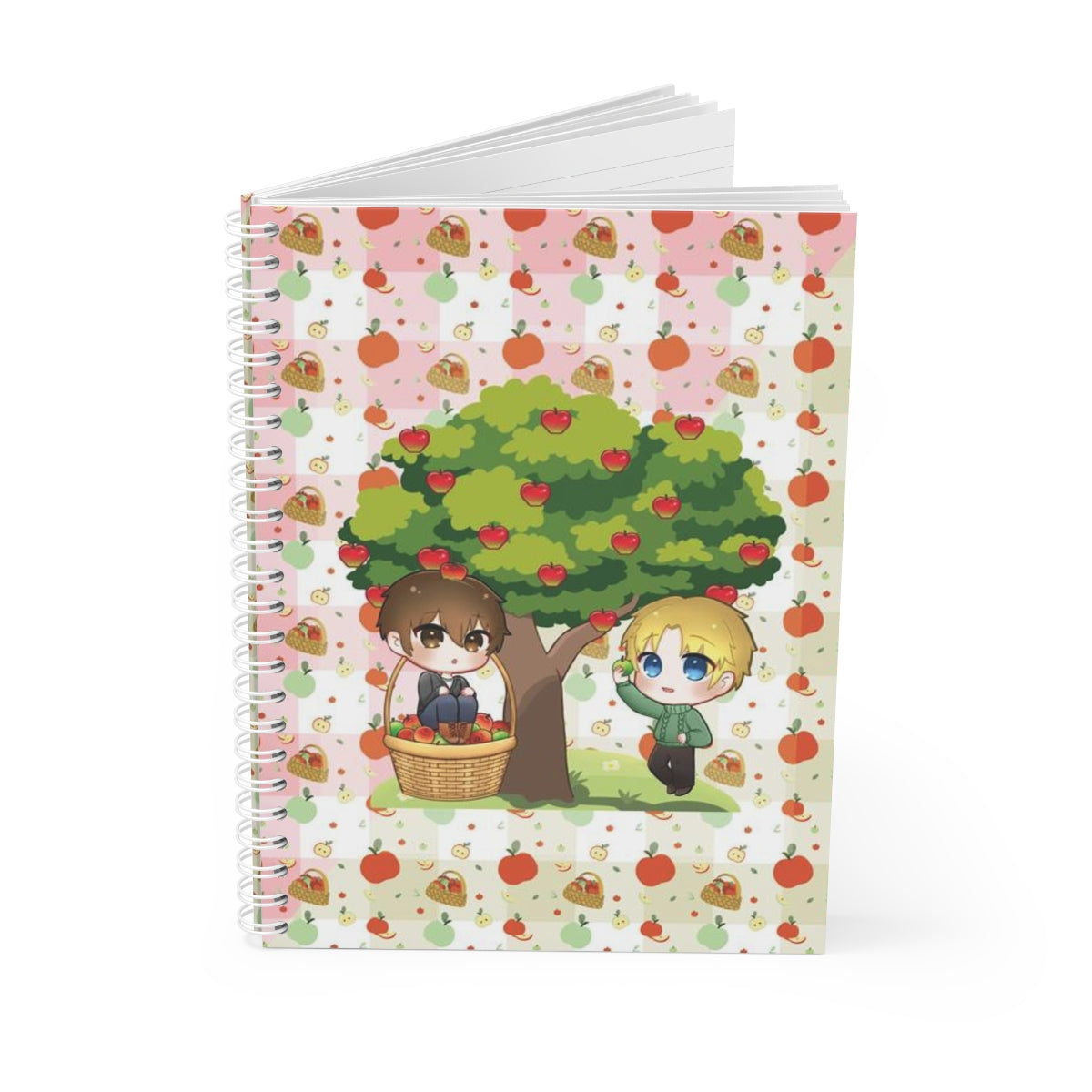 Apple Picking Spiral Notebook