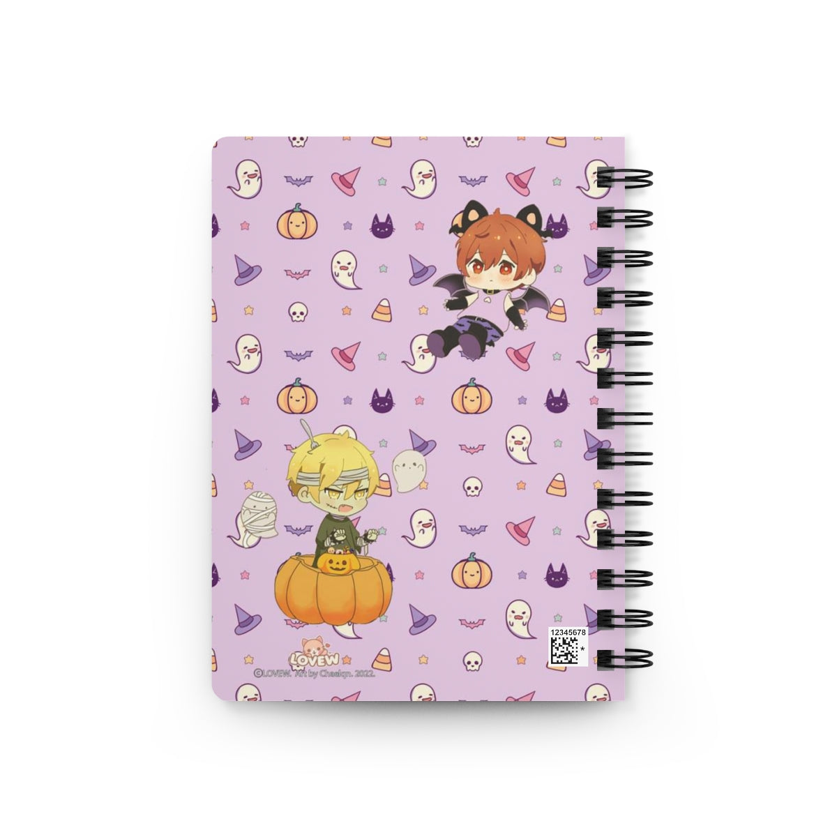 Halloween Spiral Bound Journal