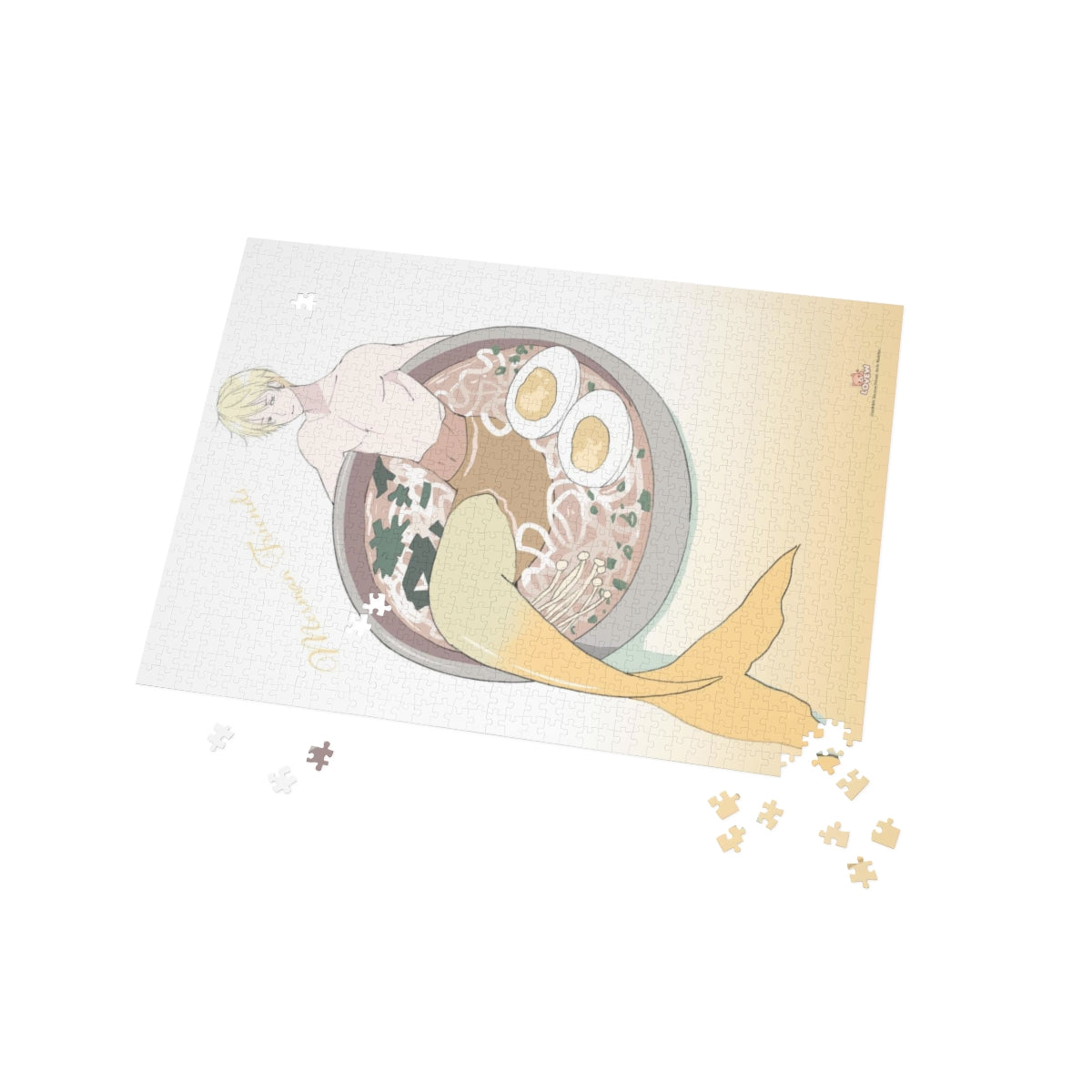 Yellow Merman in Ramen Puzzle