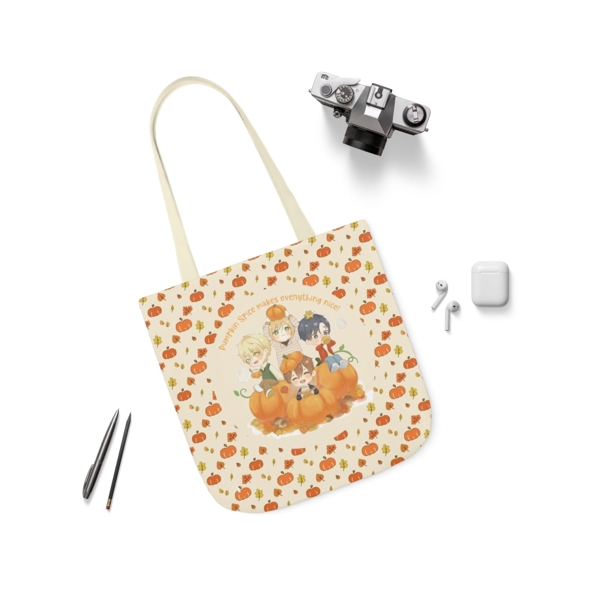 Pumpkin Spice Tote Bag